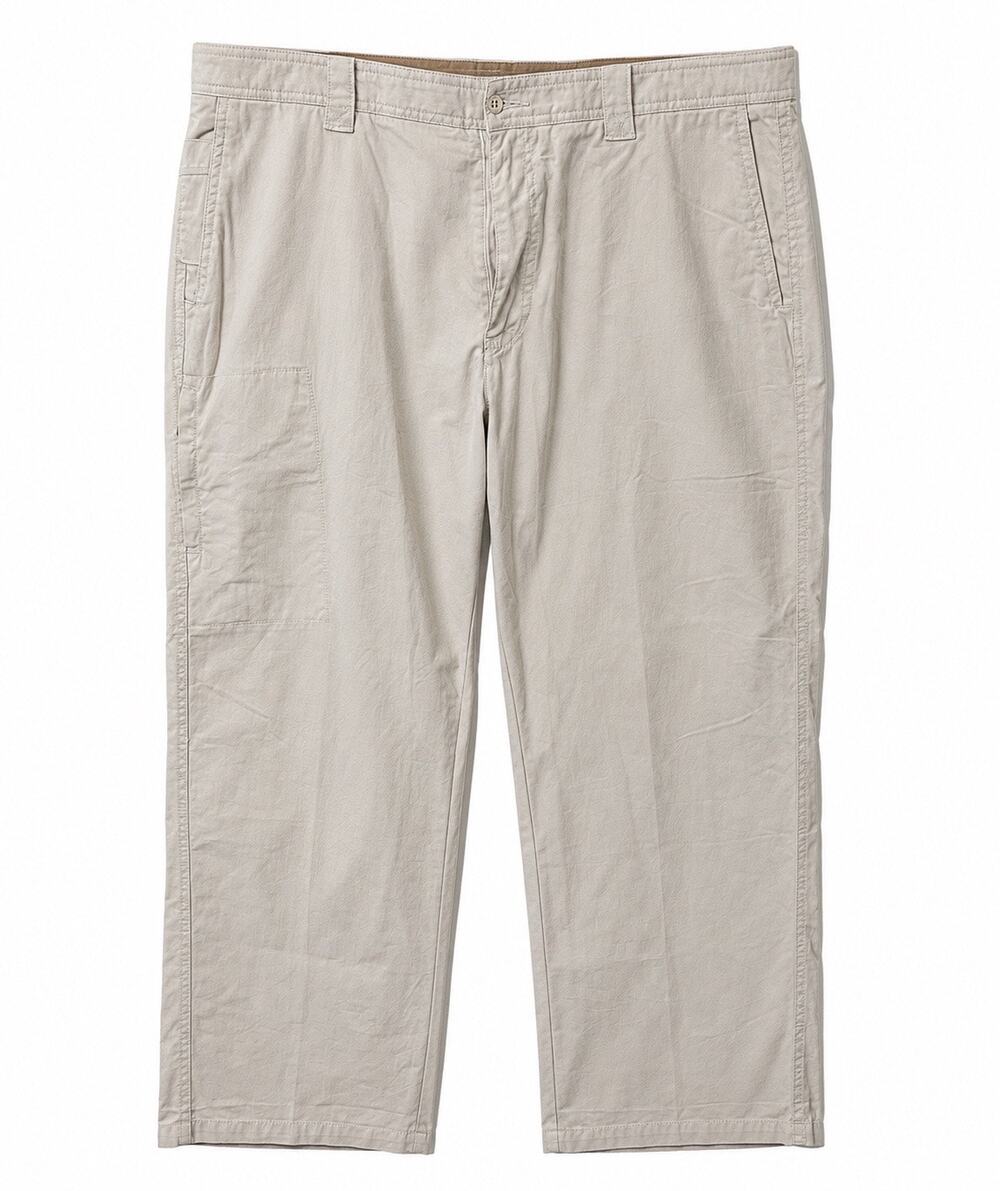 Weatherproof Men’s Cargo 38x30 Stone Beige Hiking Outdoor pants BROKEN ZIPPER